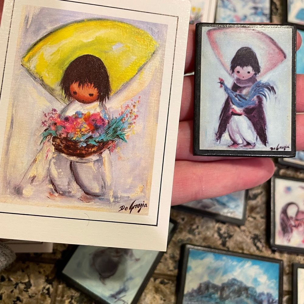 DeGrazia Vintage Notecards and 14 Magnets - Picture 7 of 16